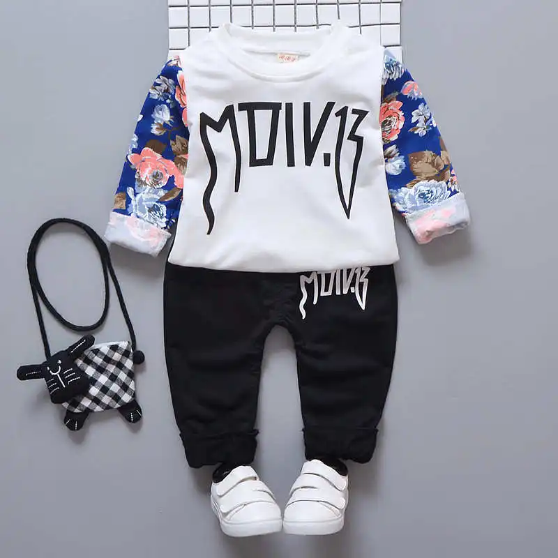 2pcs white 3 шт./компл. одежда для маленьких мальчиков и девочек, осенний комплект Зимняя детская одежда для малышей на свадьбу костюмы 1th подарок на день рождения От 2 до 4 лет - Цвет: 2pcs white