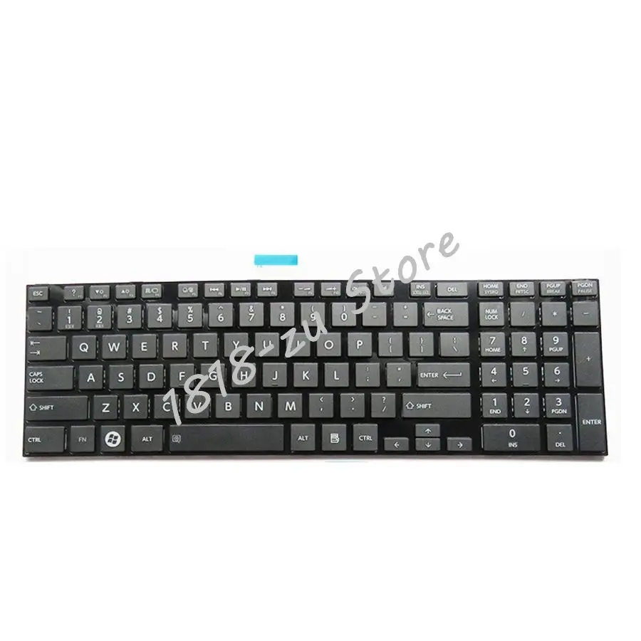 YALUZU ноутбук клавиатура для TOSHIBA SATELLITE C850 C850D C855 C855D L850 L850D L855 L855D L870 L870D Клавиатура для ноутбука английская