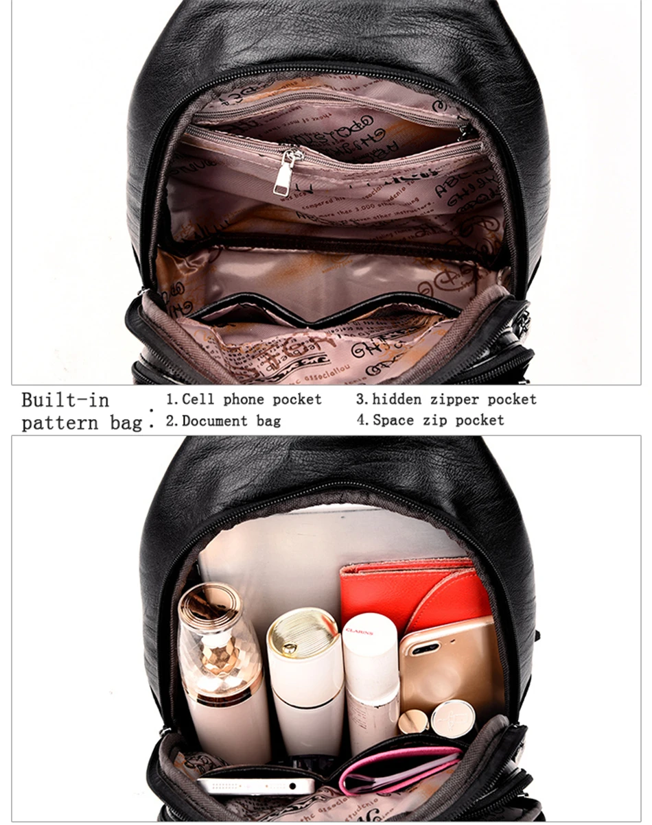 LONOOLISA, женский кожаный рюкзак, женская сумка через плечо, сумка для путешествий, женский рюкзак, Mochila, школьные сумки для девочек-подростков