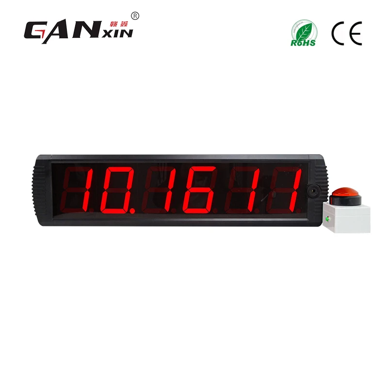 Игровой таймер [Ganxin] 4 дюйма 6 цифр 10 секунд|Настенные часы| |