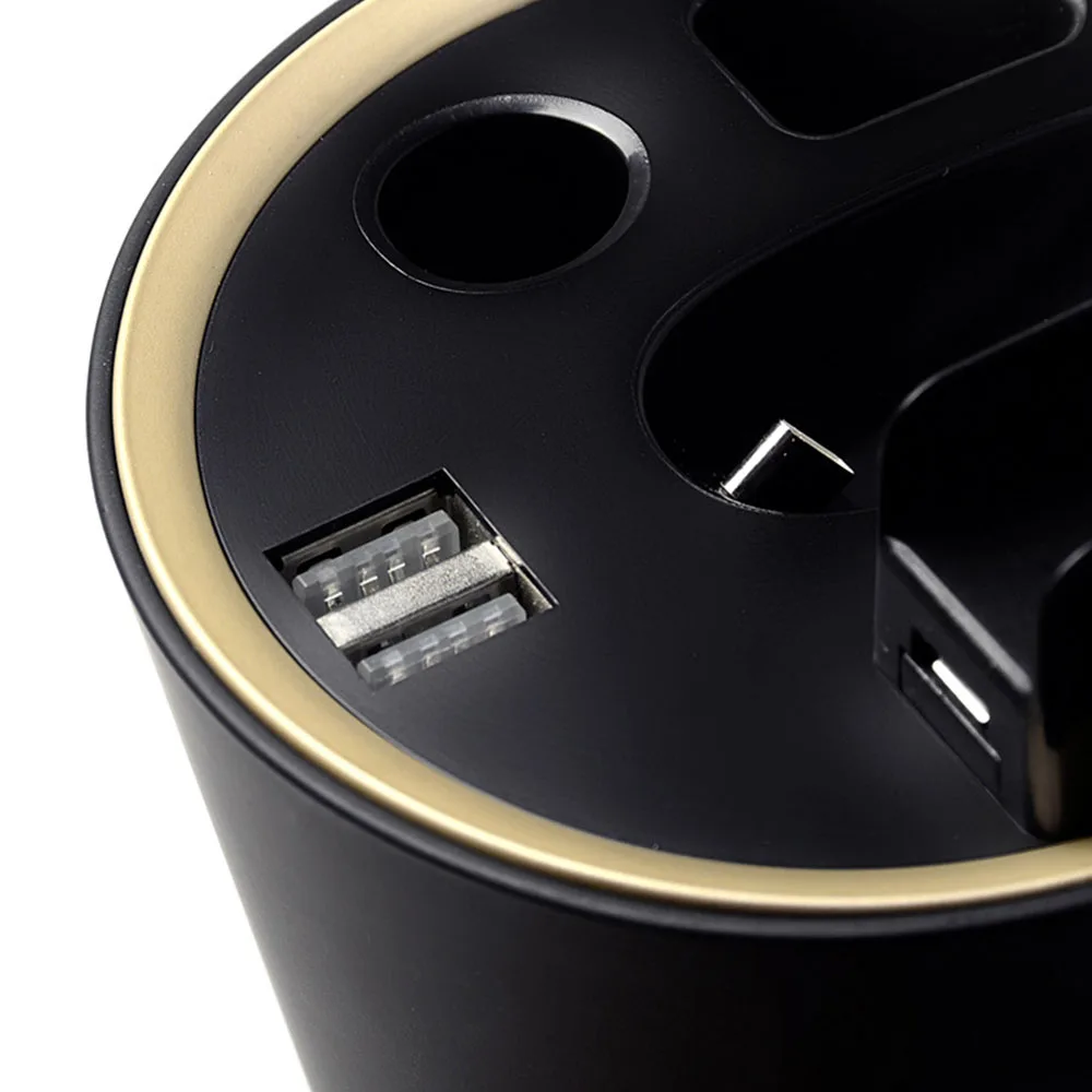 JINXINGCHENG двойной USB интерфейс тип-c дизайн автомобильное зарядное устройство для iqos 3,0 зарядное устройство Быстрая зарядка подставка для путешествий зарядная док-станция