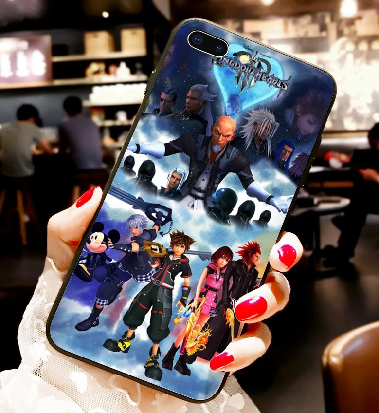 Kingdom hearts цветной Мягкий Силиконовый Футляр для телефона Fundas для iPhone 6 6Plus 7 7Plus 8 8Plus X XS Max - Цвет: 20580
