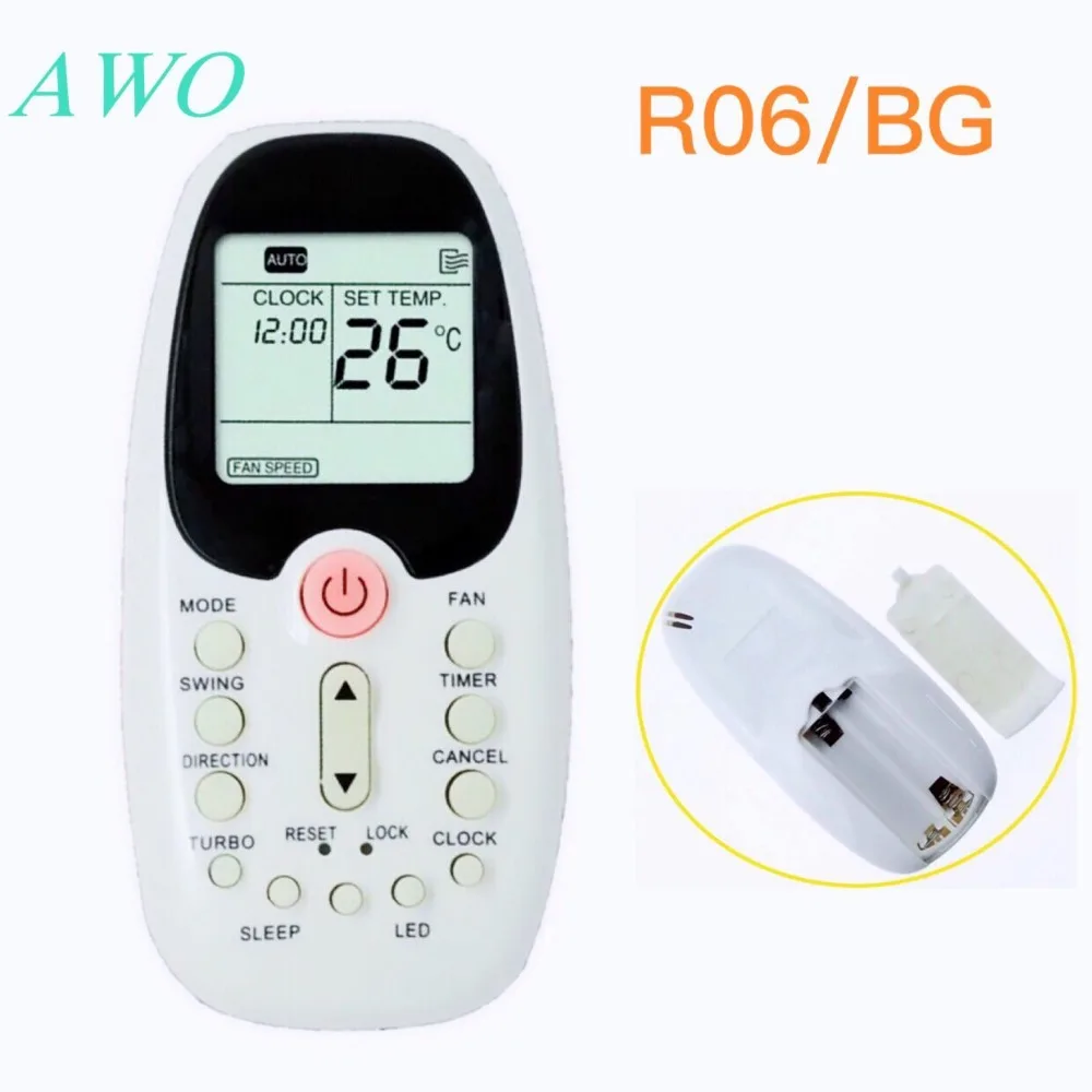 New R06/BG For Midea Tornado Air Conditioning Remote Controller R06/BGE R06/BGCE | Control