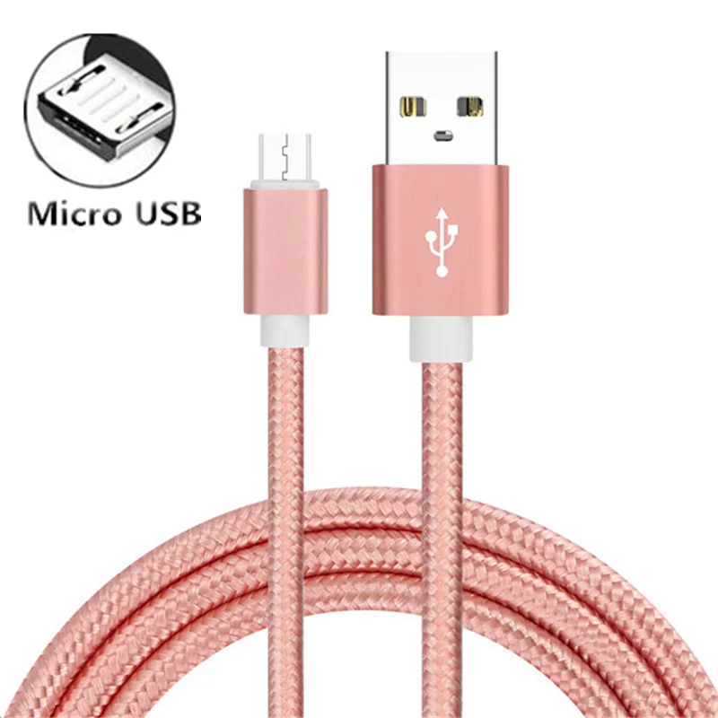 Зарядный кабель Micro USB для Samsung Galaxy Note 9 8 S9 S8 A6 A8 Plus 2018 S5 S6 S7 Edge A3 A5 A7 2016 J3 J5 Pro J7 2017 Type