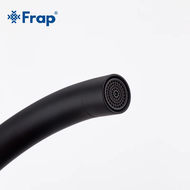 Frap 2018 новинка кран для кухонной раковины из нержавеющей стали с черным