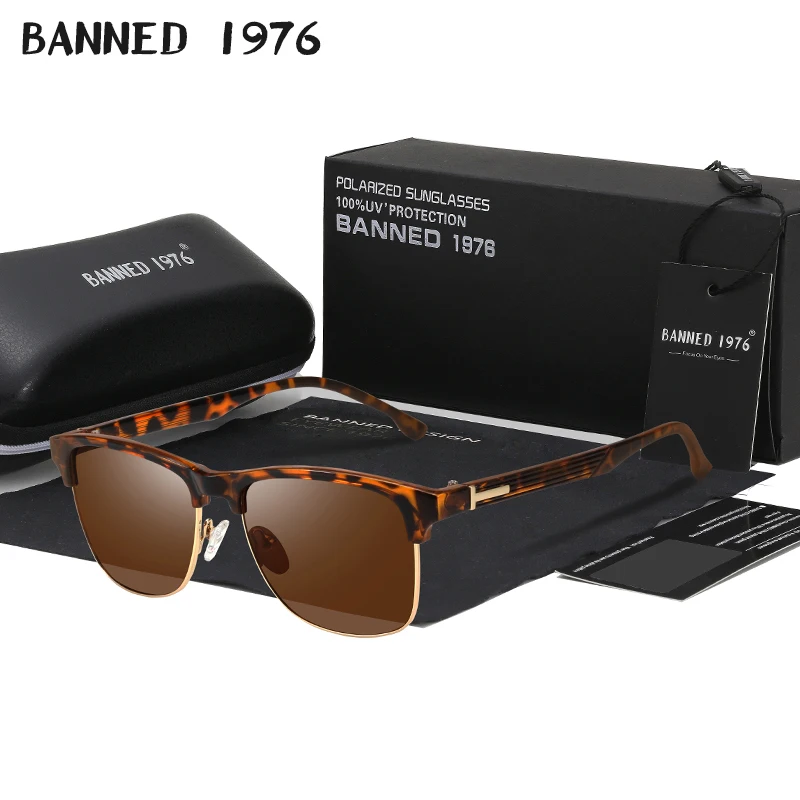 

2021 HD Polarized Club Women Men Sunglasses Brand New Designer Sun Glasses For Ladies man Retro Vintage Fashion Mirror Oculos
