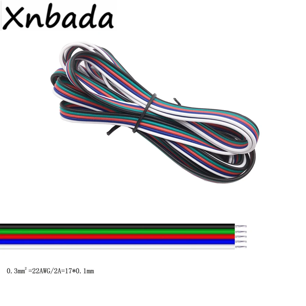 2 контактный/3 контактный/4 контактный/5 контактный/6 контактный 22AWG светодиодный
