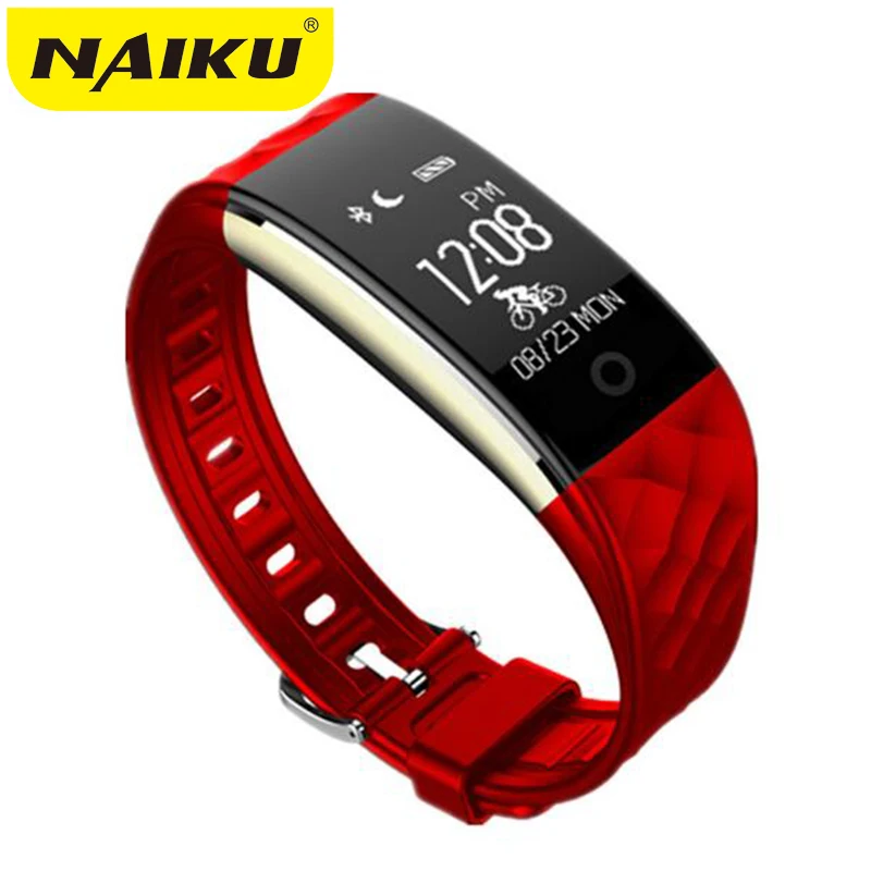 NAIKU S2 спортивный смарт-браслет Браслет-измеритель пульса IP67 Водонепроницаемый