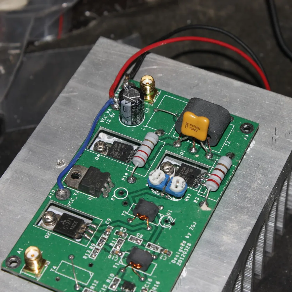 DIY наборы 45 Вт ssb линейный усилитель мощности для трансивера HF radio AMP AM/FM/CW| |
