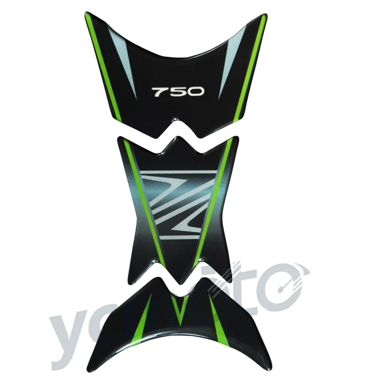 Мотоцикл 3D танк Pad Защитная Наклейка стикер чехол для Kawasaki Z1000 Z900 Z800 Z750 Z650 |