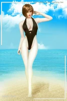 16 scale sexy girl bikini woman female womens open chest one piece swimsuit for tbleague large bust seamless body