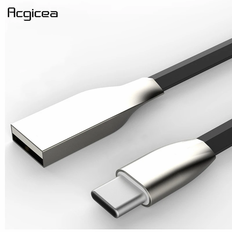 Для iPhone XR кабель из цинкового сплава usb type C Быстрая зарядка usb c кабель для samsung S8 S9 Pocophone F1 зарядное устройство для телефона Micro USB кабель