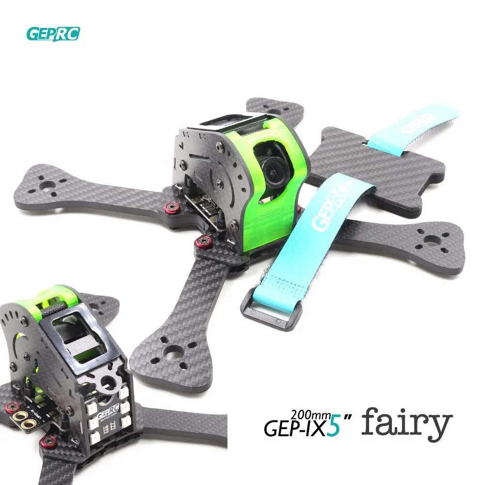 GEPRC DIY FPV мини Дрон GEP IX5 Fairy 200 мм 5 &quotКвадрокоптер 3K рамка из углеродного