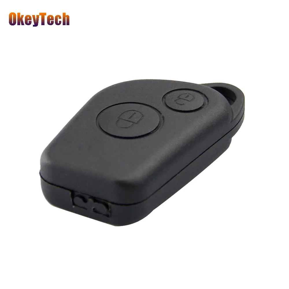 OkeyTech 2 Корпус для ключей на кнопке без лезвия запасной ключ Citroen Saxo Berlino Xsara Picasso