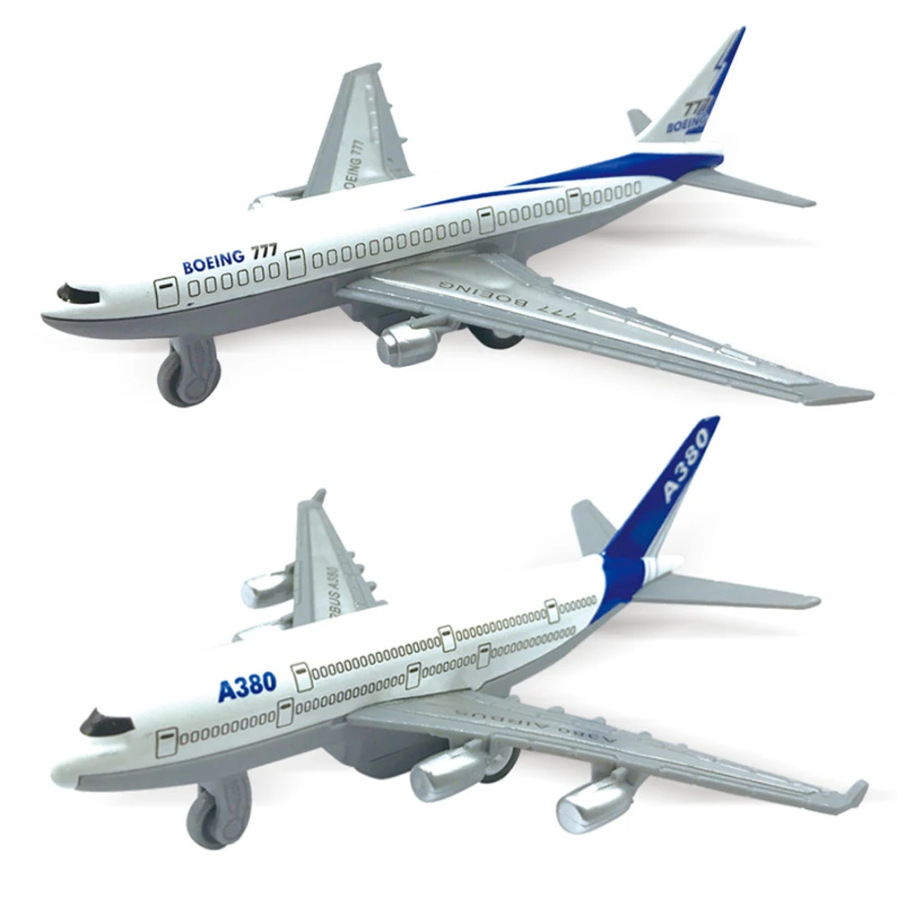 Модель самолета из металлического сплава авиакомпании 777 2 шт./компл. игрушечный