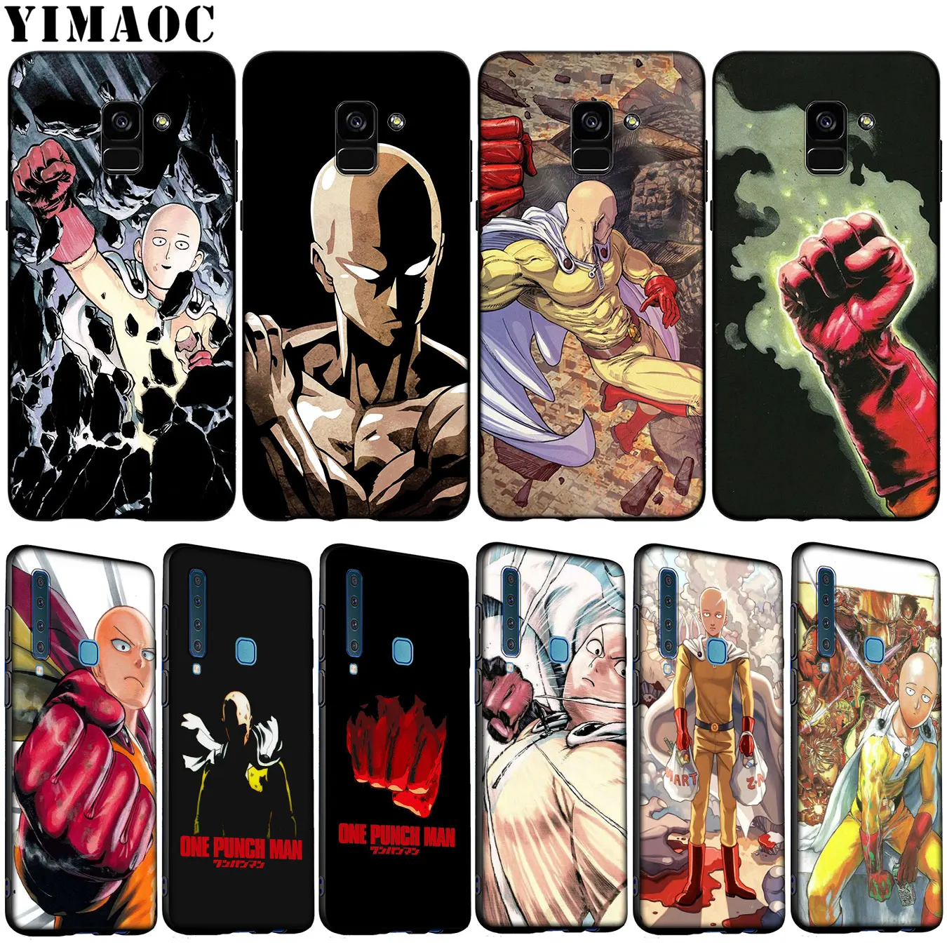 YIMAOC Аниме ONE PUNCH MAN Мягкий силиконовый чехол для телефона Samsung Galaxy A6 A9 A8 A7 2018 A3 A5 2016