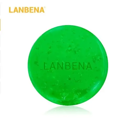 LANBENA 24 К золото мыло ручной работы чай дерево эфирное масло Очищение лица Лечение
