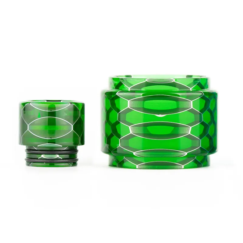 

Coloful pyrex Replacement Extend Glass Tube For SMOK TFV8 big baby Tank Atomizer