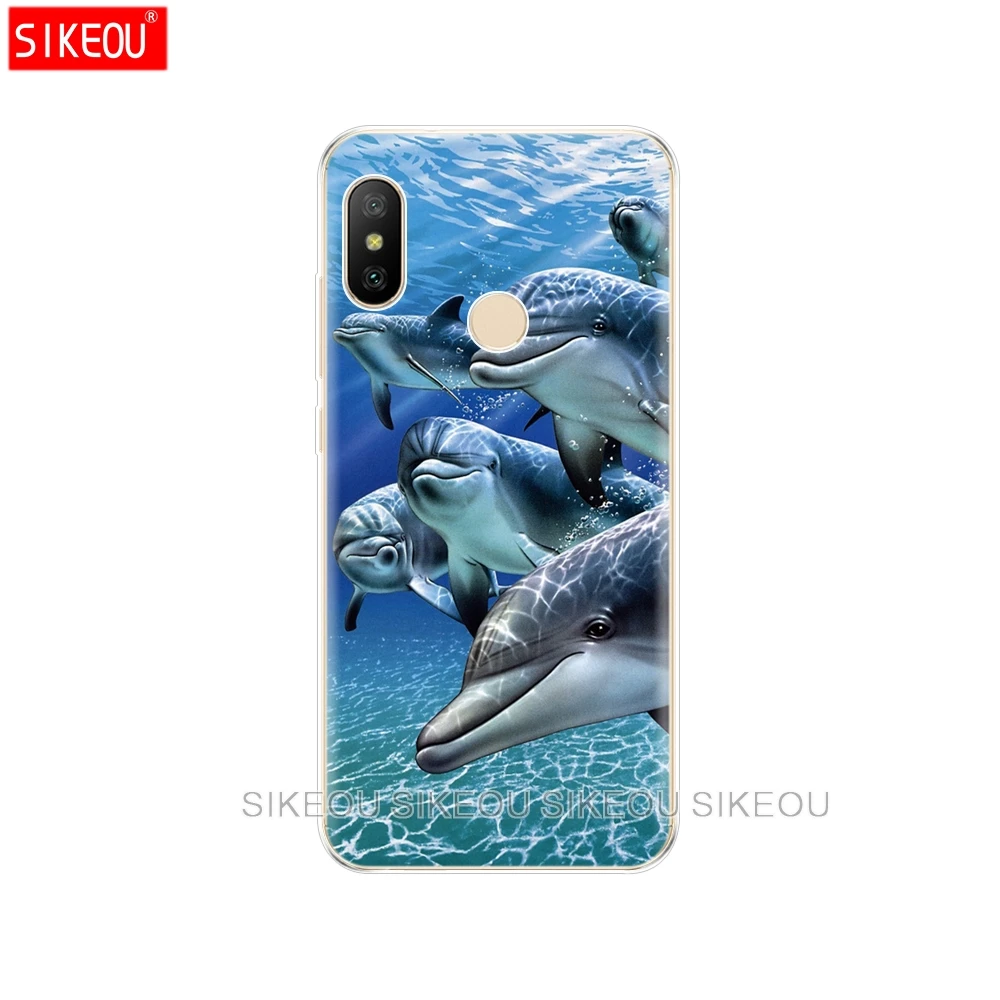 33794 Силиконовый чехол для Xiaomi mi A2 LITE, чехол, полная защита, мягкий ТПУ, задняя крышка, чехол для телефона, для Xio mi A2 LITE, бампер, Coque fox - Цвет: 33794