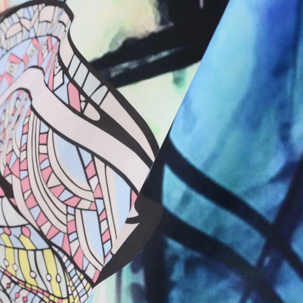 Постельные принадлежности слона гобелен цветной гобеленовое украшение с