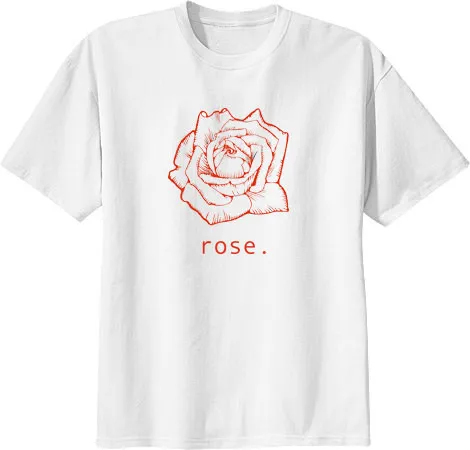 

New arrivals Rose print t shirt women fashion t shirt moletom do tumblr tees blusa tumblr girl casual tops summer outfits