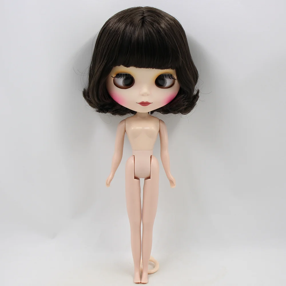 Ледяной обнаженный Blyth кукла для серии № BL950 крест глаза черные короткие волосы белая кожа подходит для DIY Изменение игрушки завод Blyth