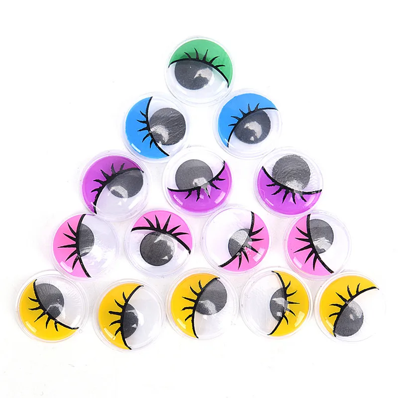 100 шт. разноцветные ресницы для поделок | Украшения и аксессуары