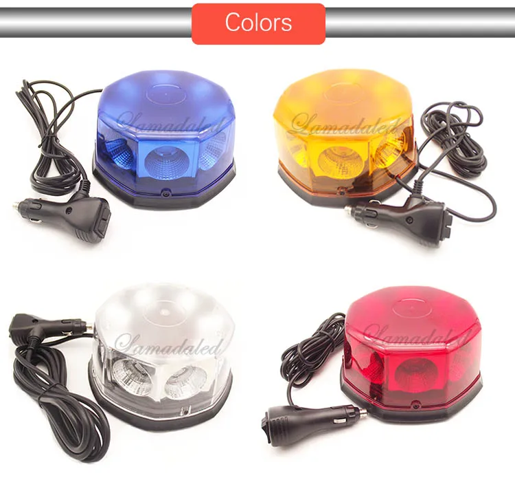 

DC12V24V super bright red 40W police led strobe lights beacon with magnet for fire truck emergency car warning lamp