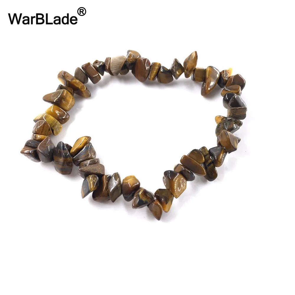 WarBLade 35 цветов натуральный браслет с драгоценным камнем для женщин тигровый глаз