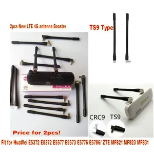 Антенный усилитель LTE 4G 2 шт., для HuaWei E8372 E398 E5372 E5577 E5786 ZTE mf823 3G 4G LTE антенна TS9, разъем, бесплатная доставка