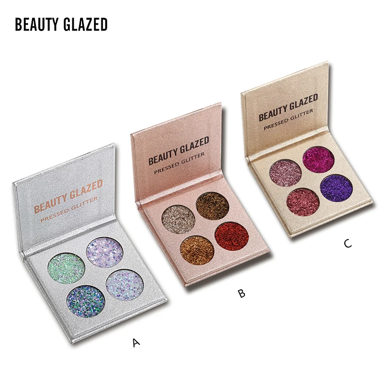 BEAUTY GLAZED светящиеся тени для век легко носить блестящие натуральная матовая