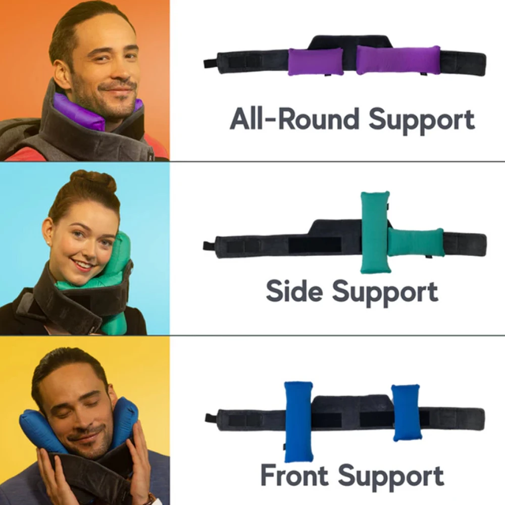 Дорожная подушка Perfect Travel mate портативная замшевая шелковая подкладка подушки для