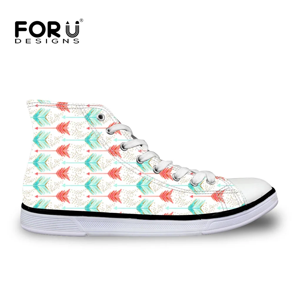 FORUDESIGNS/Женская Вулканизированная обувь холщовые кеды для женщин; повседневная обувь на шнуровке; прогулочная обувь; sapato feminino