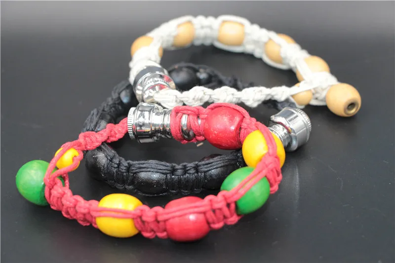 6 шт./лот оптовая продажа браслет на запястье курительные трубки из бисера