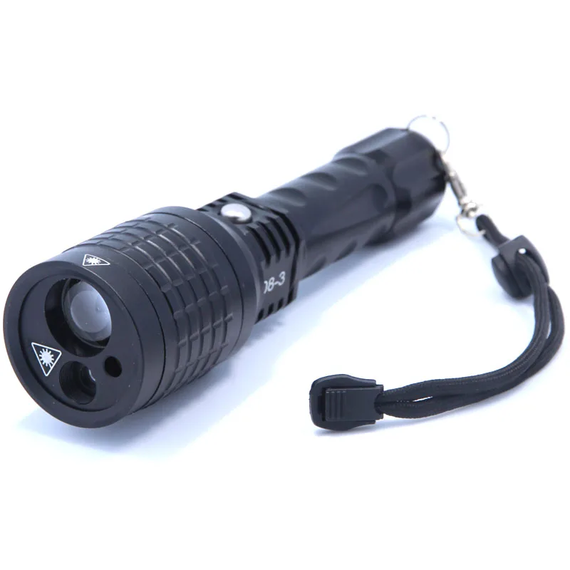 2016 Новый 3 в 1 масштабируемый светодиодный фонарик красный зеленый лазерный