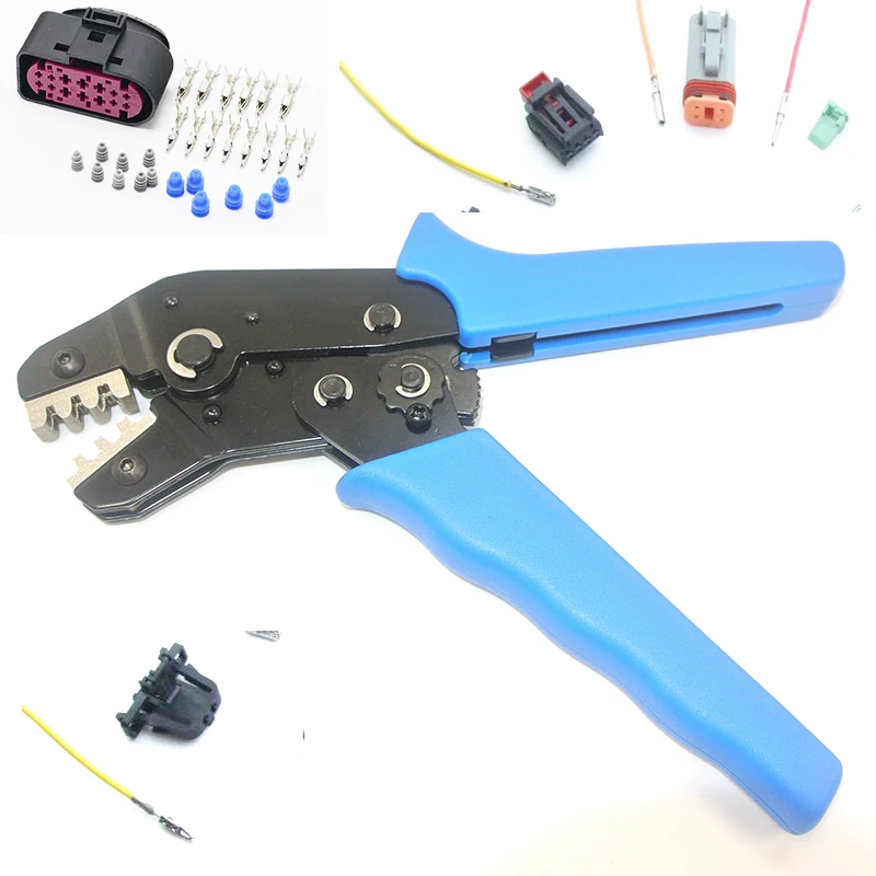 Инструмент для обжима наконечников ECU обжимной инструмент баррели открытый