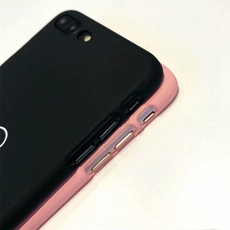 Чехол для iPhone X с милым рисунком любви задняя крышка XS MAX Жесткий 8 7 6 6s Plus Grind чехол