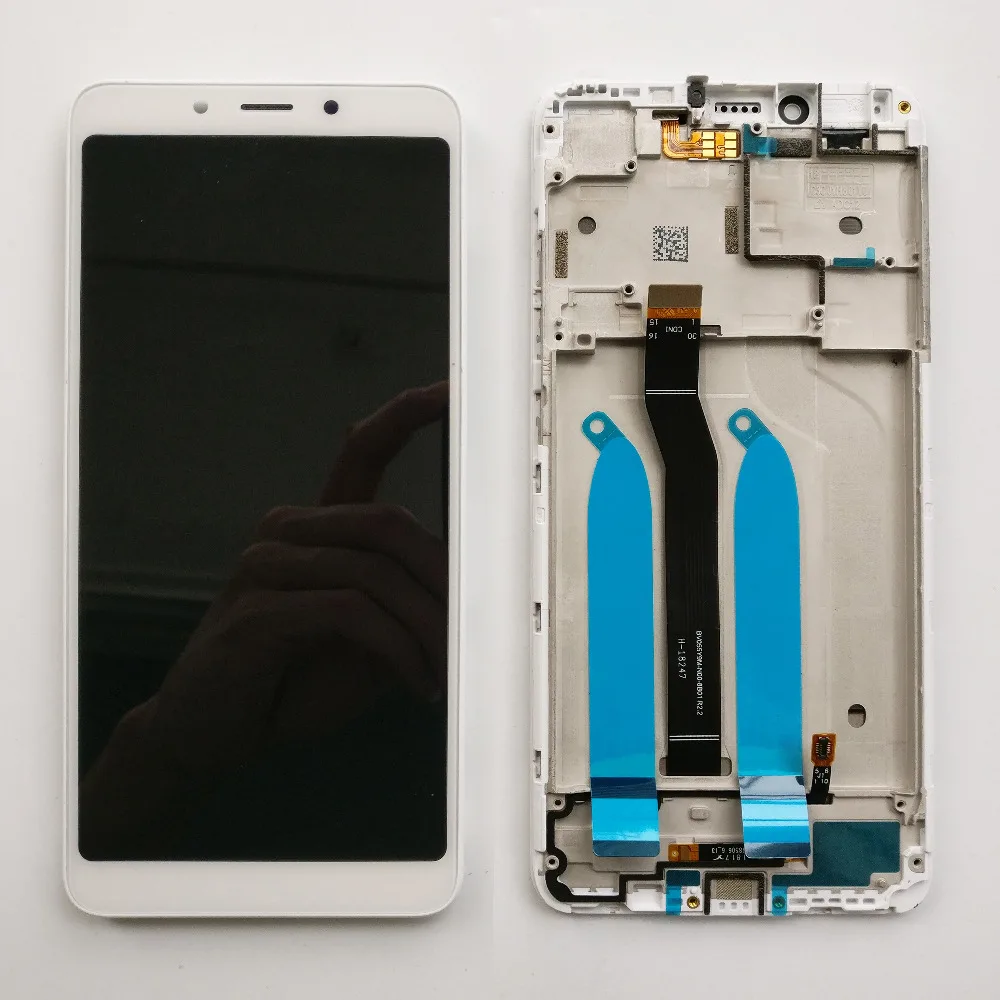 Черный/белый 5 4 дюймов для Xiaomi redmi 6A / Redmi 6 глобальная версия ЖК дисплей +