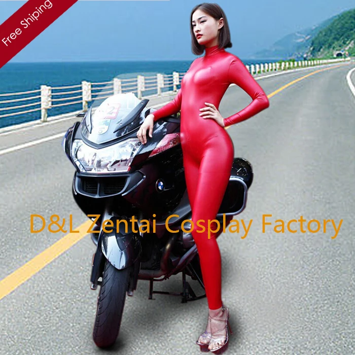 Free Shipping DHL Red Lingerie Sexy Body Suits for Women Erotic Leotard Costumes Latex Ammonia Bodysuit Catsuit LA2104 | Тематическая