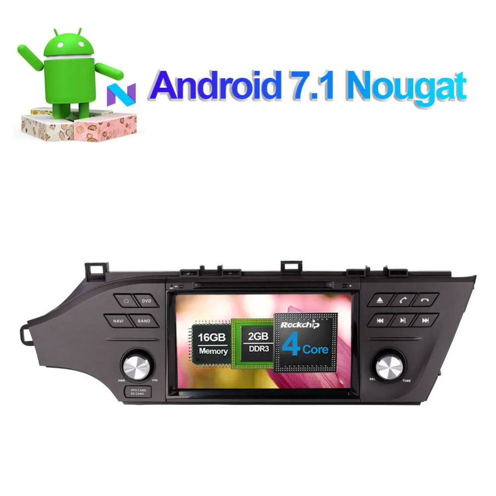 4 ГБ ОЗУ Android 8 0 автомобильный DVD мультимедийный плеер Авто Радио стерео для Toyota