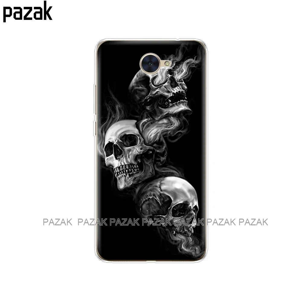 Силиконовый чехол для huawei Y7 Чехол Мягкий ТПУ задняя крышка для телефона для huawei Y7 prime защитный прозрачный чехол с принтом - Цвет: 61371