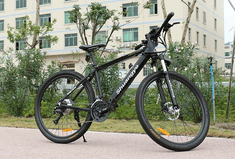 Горячая 26 дюймов Электрический горный велосипед 36 v 10ah Скрытая батарея