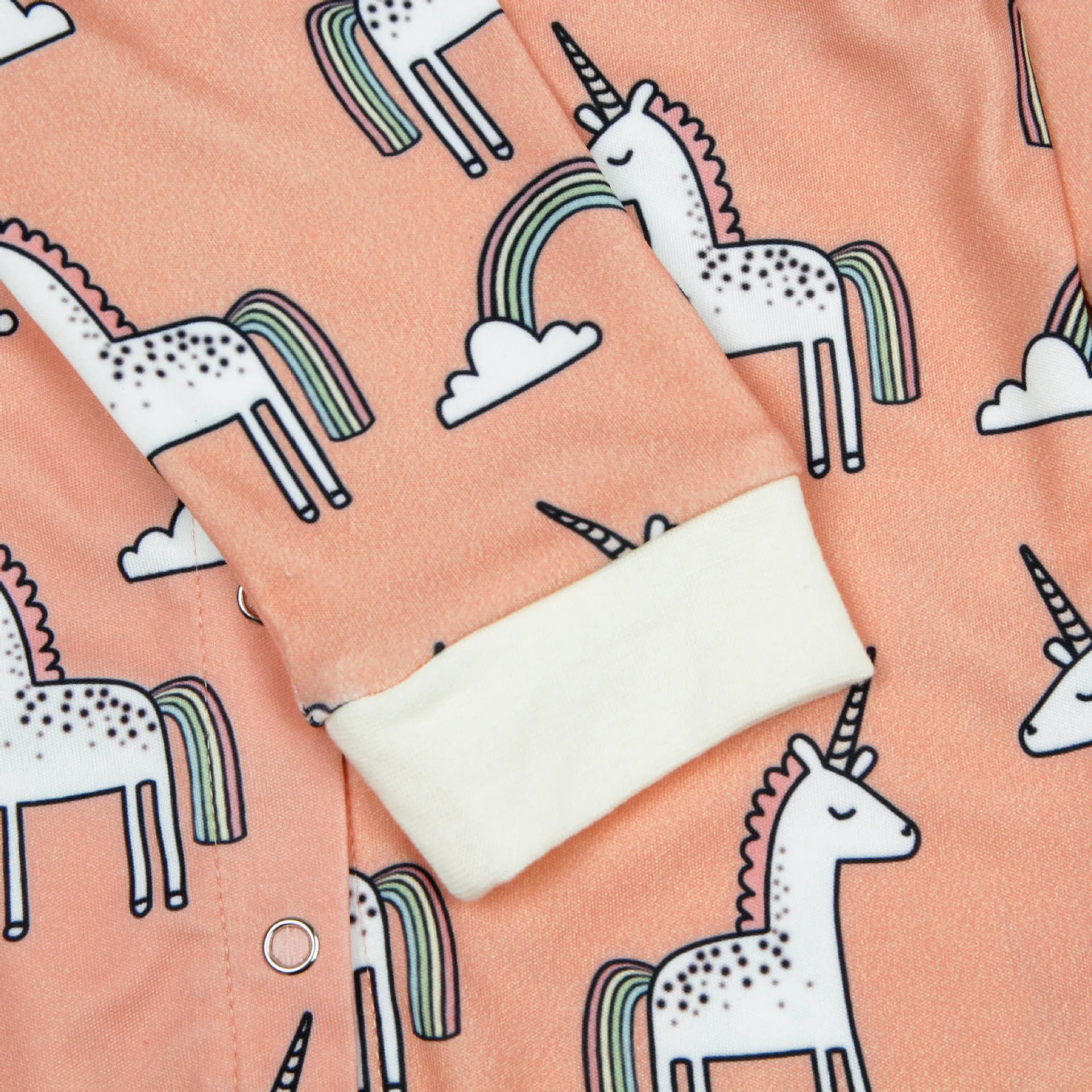 2018 Newborn Baby Clothes Spring New Cartoon Horse Rompers Long Sleeve One-pieces Rainbow Jumpsuit Boy Girl Clothing | Детская одежда и
