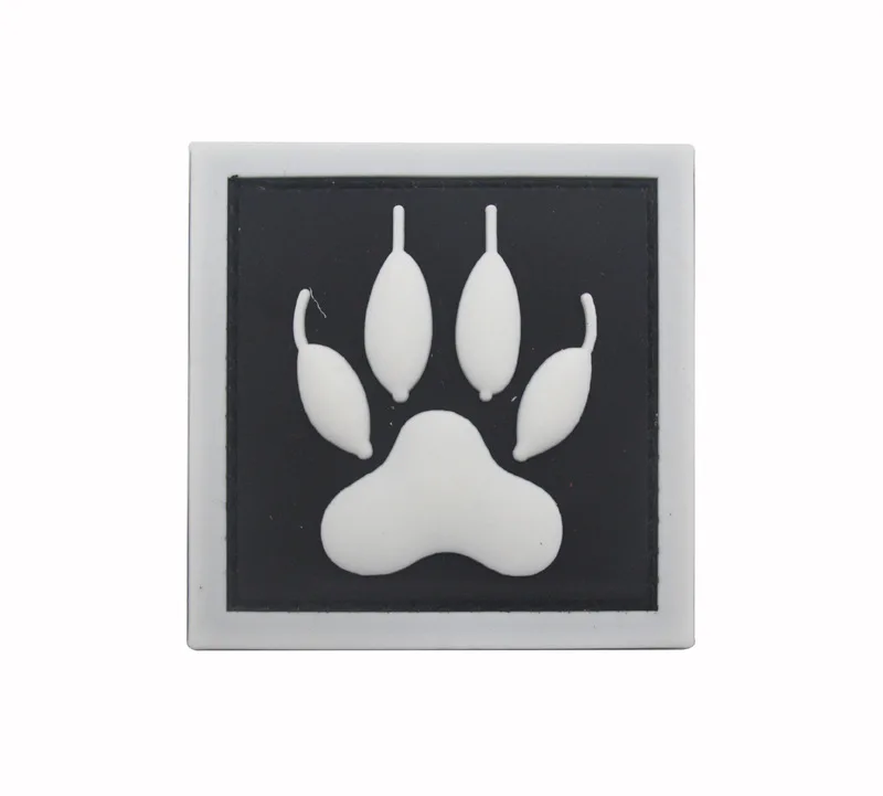 as picture7 3D PVC K9 Patch DOG Military Morale Patch Tactical Emblem Badges Hook Back Rubber Patches For Clothing Backpack Bags - Цвет: as picture7
