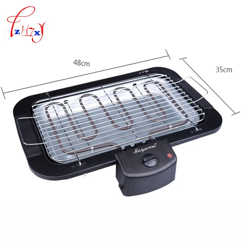 2000 Вт Электрический нагревательный бездымный гриль для барбекю домашняя