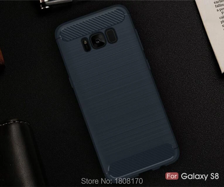 Защитный чехол из углеродного волокна для Samsung Galaxy J7 MAX S8 Plus 2017 J5 LG G6 OPPO A59 Huawei P10 MOTO G5