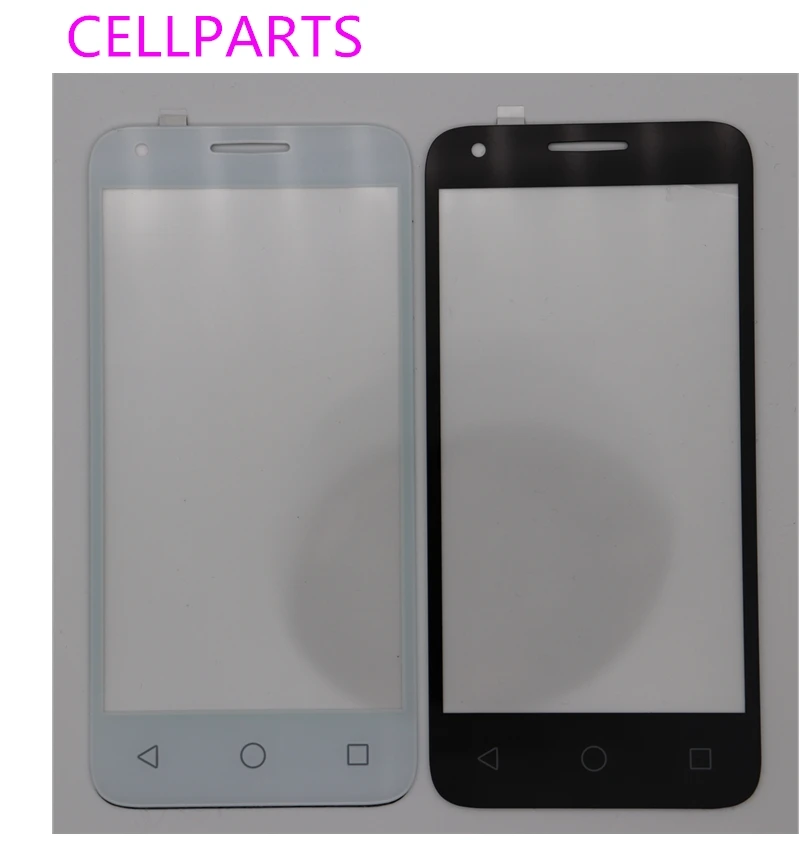 Черный для Alcatel One Touch Pixi 3 4 5 4027D 4027X4027 A5017 5017E VF795 переднее внешнее стекло Ремонт