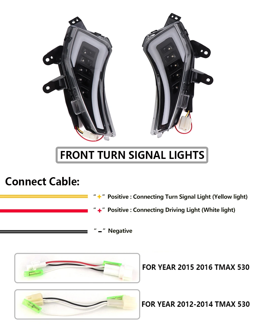 KEMiMOTO для YAMAHA TMAX 530 2012 2013 Tmax530 задний тормозной светильник светодиодный задний передний указатель поворота