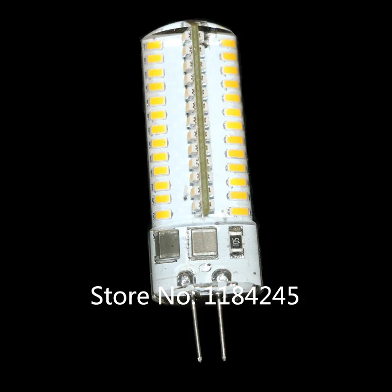 Новая суперъяркая белая Холодная Теплая 360 градусов 110 В 220 в 104 smd 3014 g4