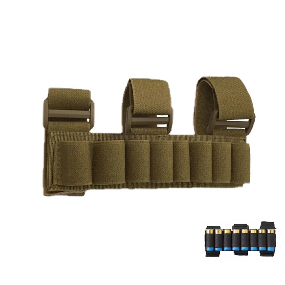 Пейнтбол PCP Airsoft тактический военный держатель оболочки 8 раундов повязку несущей
